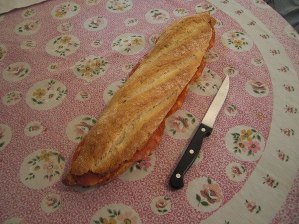 Bocadillo ready to eat