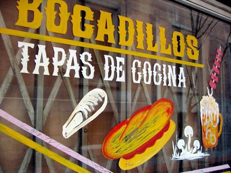 bocadillos from Spain