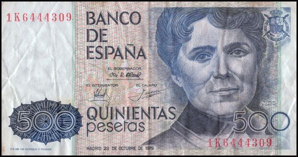 Five Hundred Pesetas - Spain