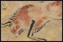 Prehistoric Painting Atapuerca Spain Prehistoric Painting Atapuerca Spain