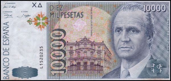Ten Thousand Pesetas - Spain
