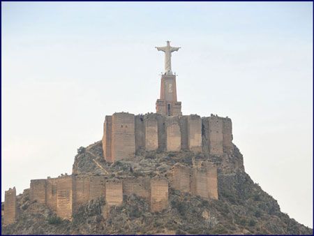 Monteagudo bakside utsikt