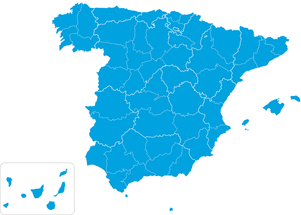 Spain map