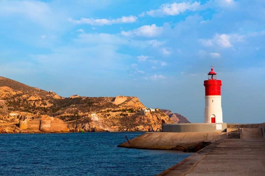 Cartagena Spain lighthouse