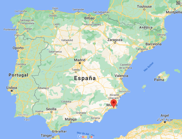 Cartagena Spain maps
