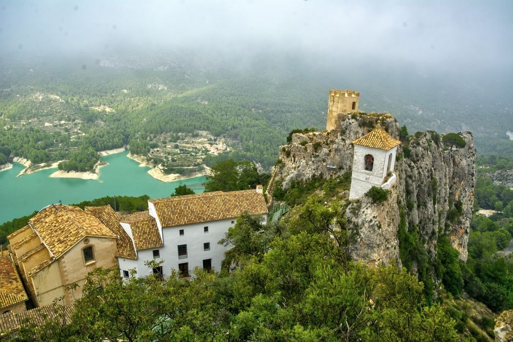 Guadalest Spain castle