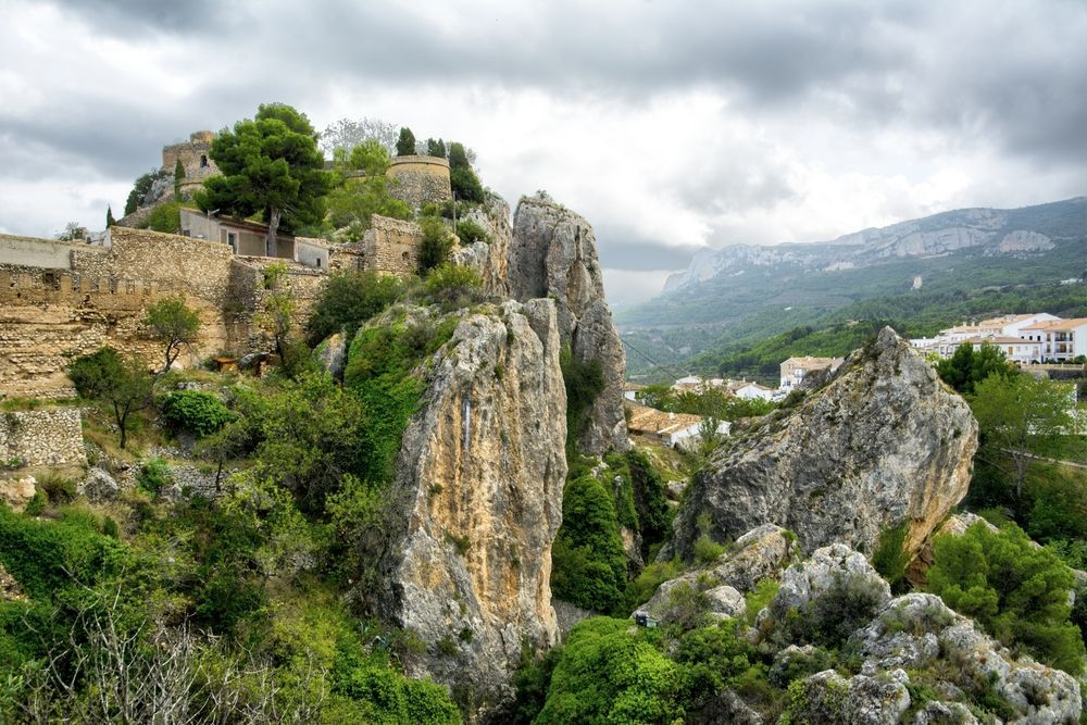 Guadalest Spain mountain