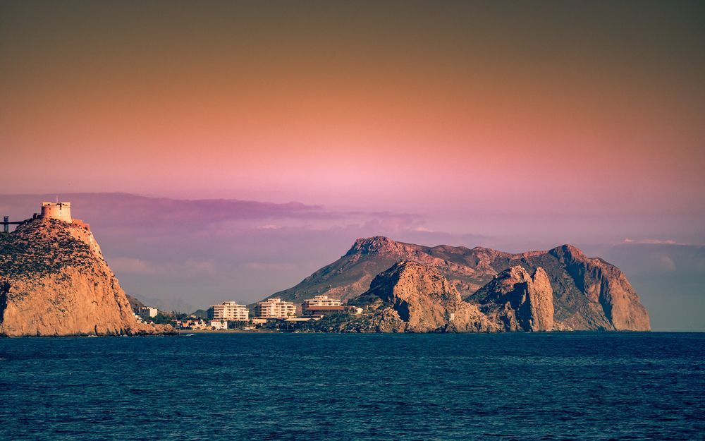 Castillo San Juan Aguilas Spain