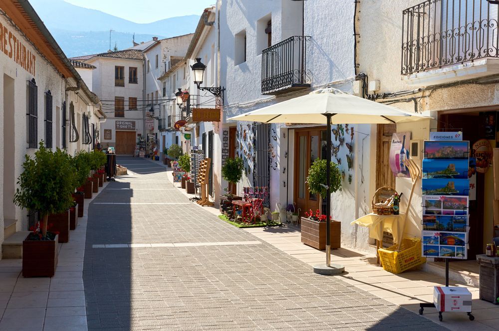 Guadalest Spain town