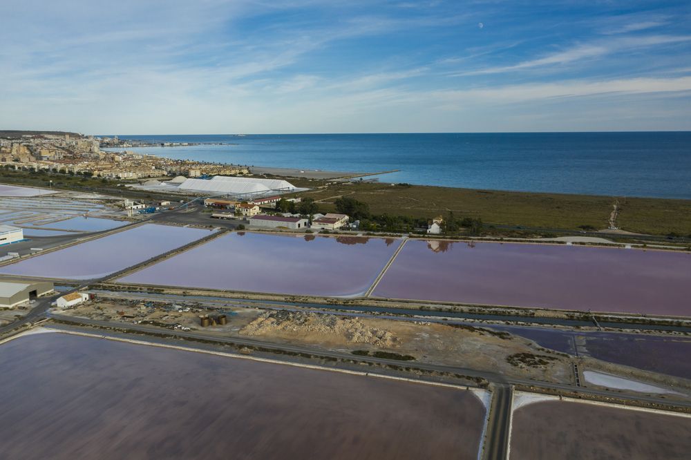 Santa Pola salt factory