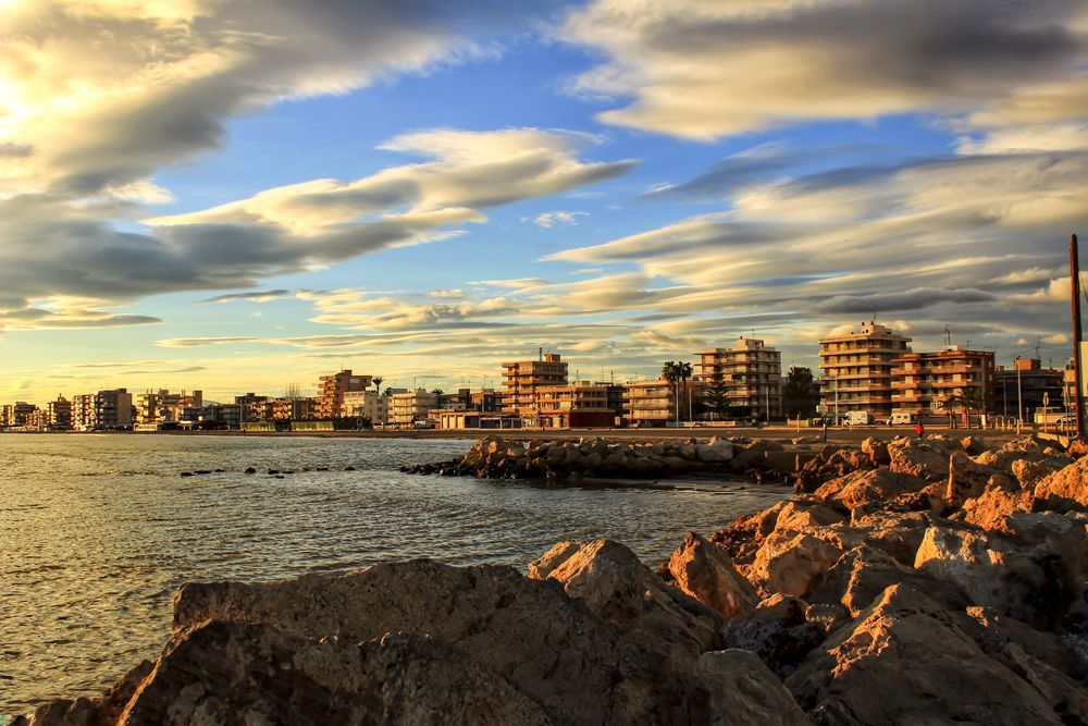 Santa Pola Spain sunset