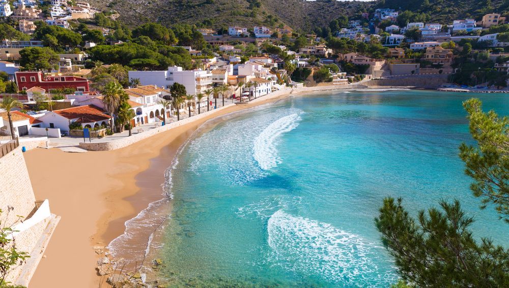 Moraira Spain beach