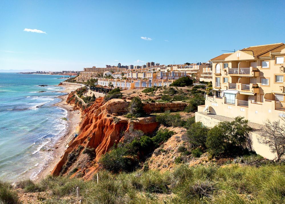 Beach Orihuela Costa Spain