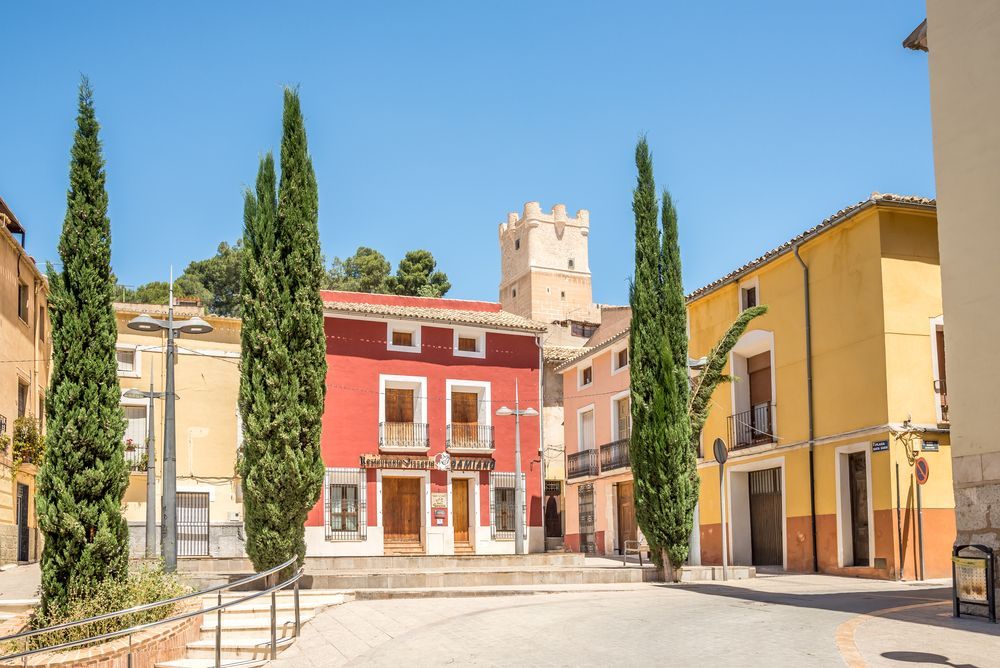 Villena Spain streets