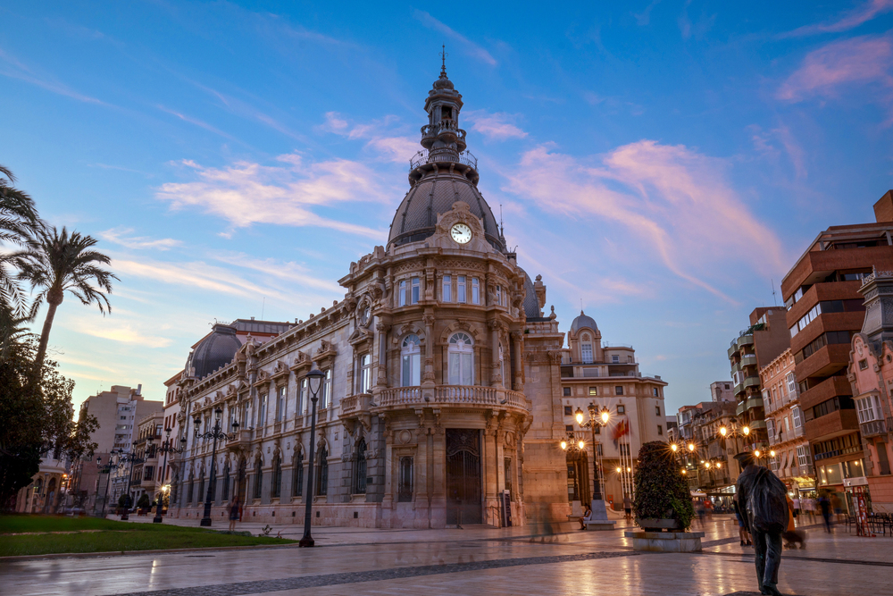 Cities in Spain Cartagena Murcia
